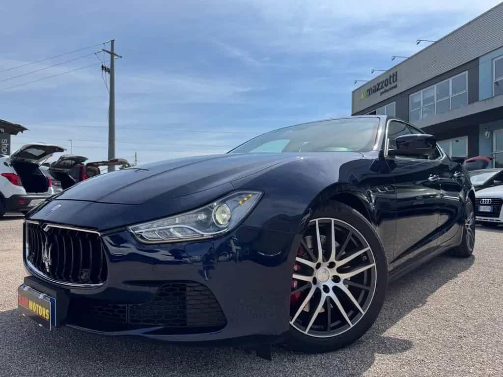 Maserati Ghibli 3.0 V6 250cv Diesel Full Service 06/2015-photo-2