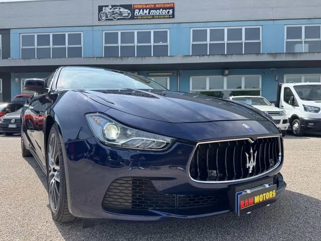 Maserati Ghibli 3.0 V6 250cv Diesel Full Service 06/2015-photo-3