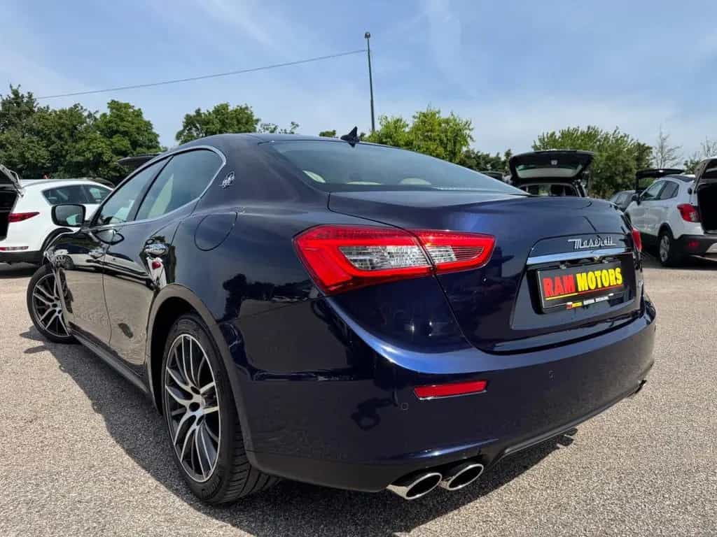 Maserati Ghibli 3.0 V6 250cv Diesel Full Service 06/2015-photo-4