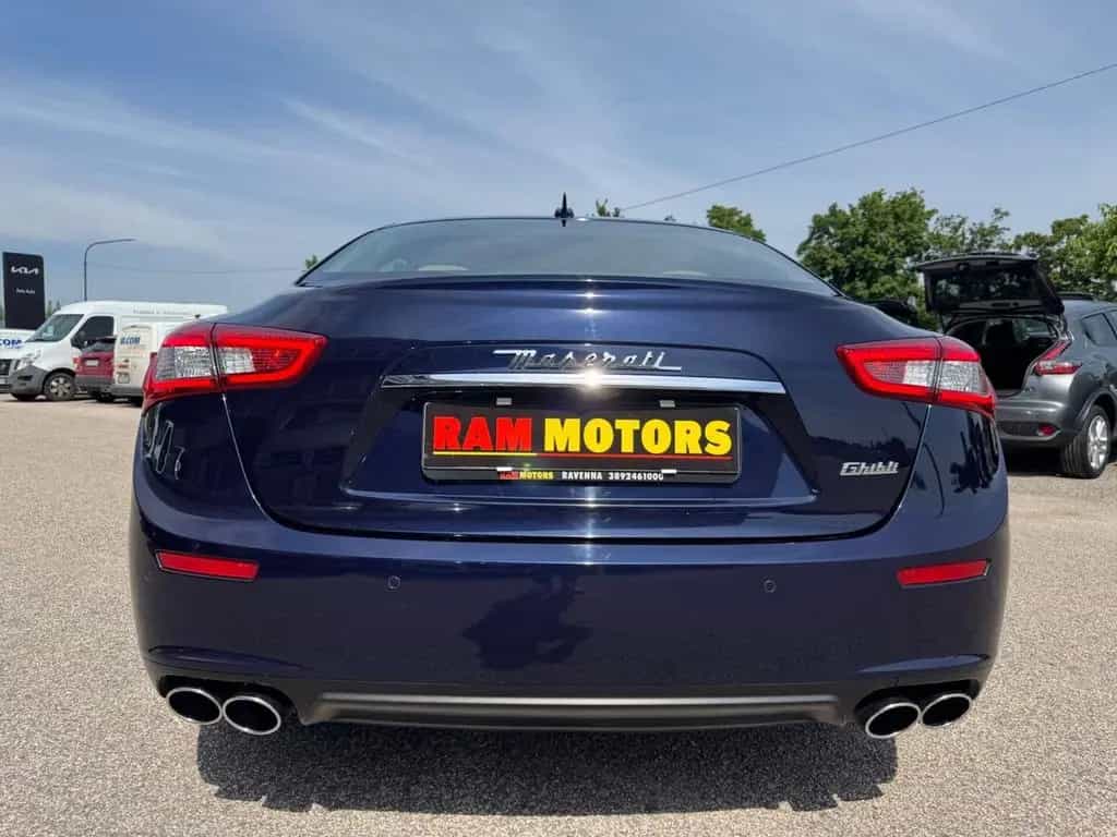 Maserati Ghibli 3.0 V6 250cv Diesel Full Service 06/2015-photo-5