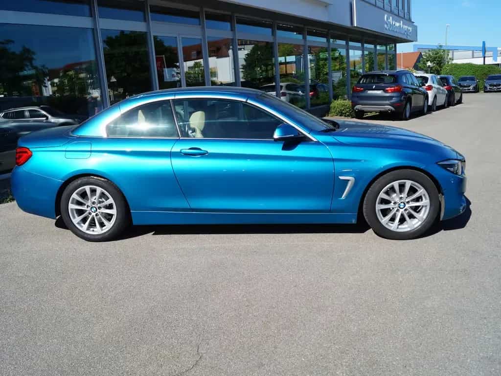 BMW 420 i Cabrio * Navi * Leder * AHK * HUD * 1.Hd. 05/2017-photo-1