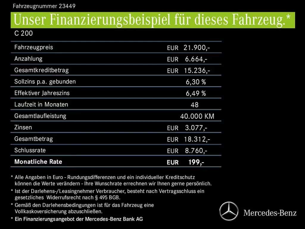 Mercedes-Benz C 200 AVANTGARDE Head-up AHK COMAND LED ILS DVD 03/2014-photo-25