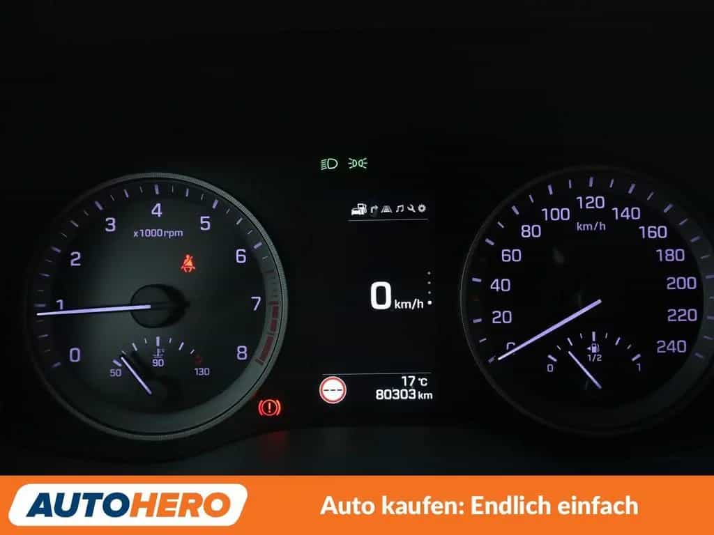 Hyundai TUCSON 1.6 Trend blue 2WD*NAVI*TEMPO*CAM*PDC*SHZ 12/2017-photo-19