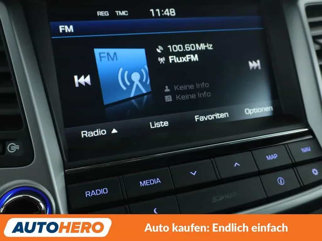 Hyundai TUCSON 1.6 Trend blue 2WD*NAVI*TEMPO*CAM*PDC*SHZ 12/2017-photo-20