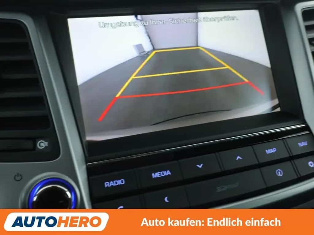 Hyundai TUCSON 1.6 Trend blue 2WD*NAVI*TEMPO*CAM*PDC*SHZ 12/2017-photo-21