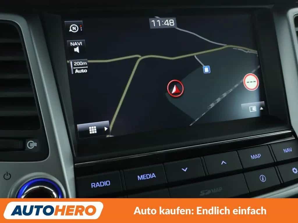 Hyundai TUCSON 1.6 Trend blue 2WD*NAVI*TEMPO*CAM*PDC*SHZ 12/2017-photo-22