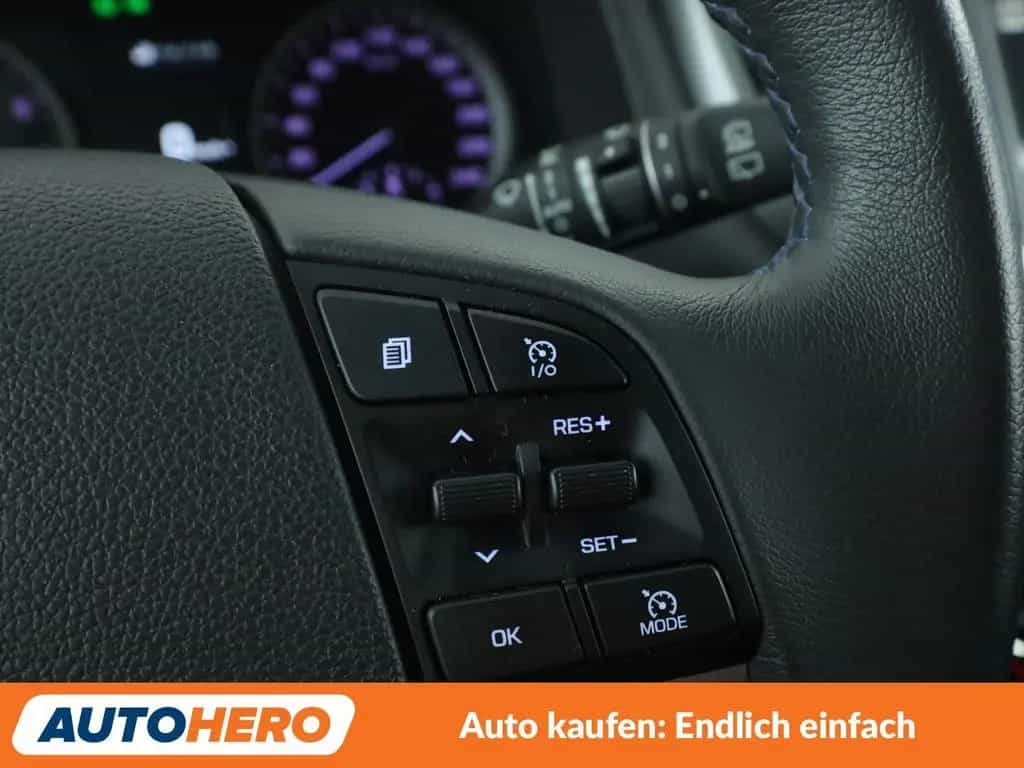 Hyundai TUCSON 1.6 Trend blue 2WD*NAVI*TEMPO*CAM*PDC*SHZ 12/2017-photo-26
