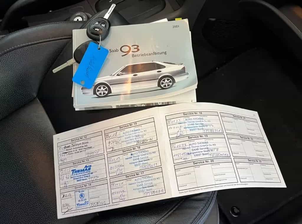 Saab 9-3 93 Aero Automatik 5-Türer, Top Zustand, wenig km 09/2000-photo-7