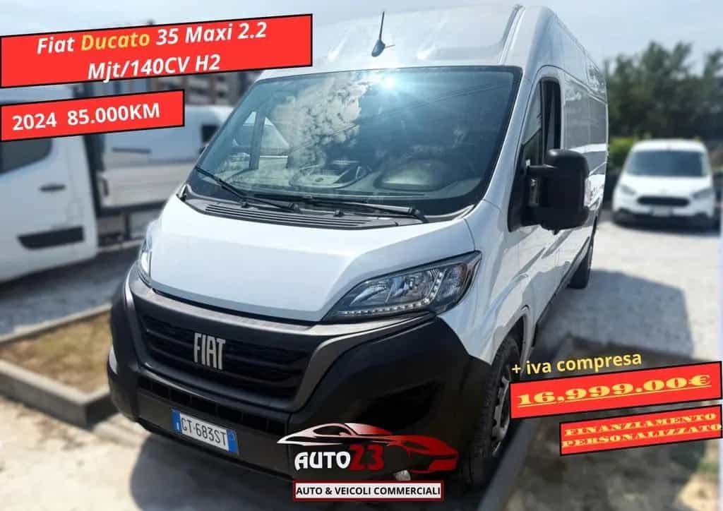 Fiat Ducato 35 Maxi 2.2 Mjt/140CV H2 Iva Compres 03/2024-photo-0