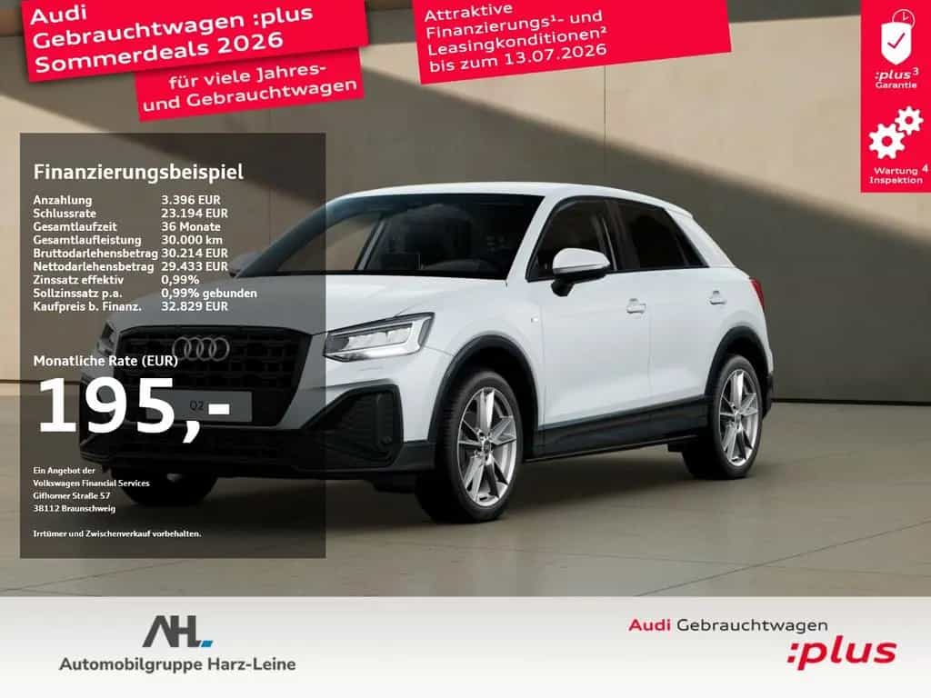 Audi Q2 35 TFSI S line S-tronic AHK LED GRA Optik sch 08/2025-photo-0