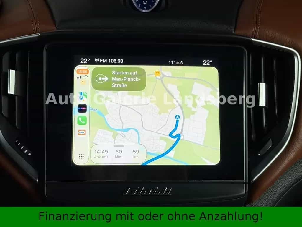 Maserati Ghibli 3.0 V6 TwinTurbo*Glasdach*LED*Navi*Leder* 08/2017-photo-19