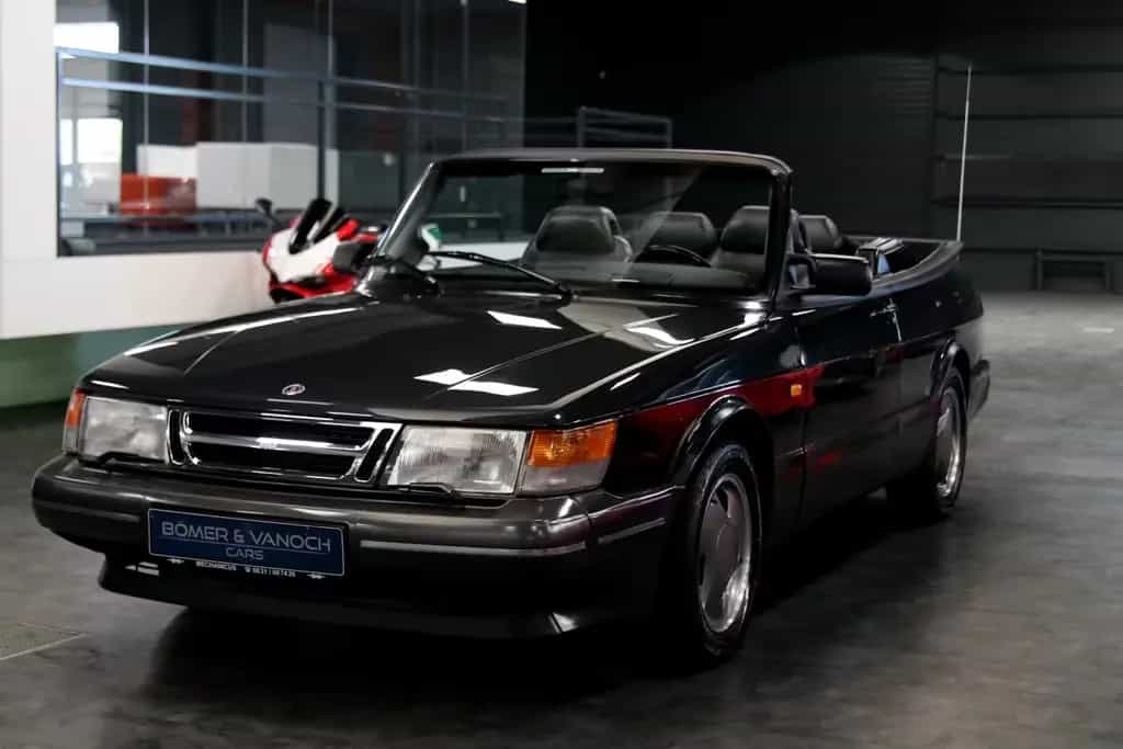 Saab 900 S 16 V T Cabrio Leder BRD  Sammler 07/1993-photo-18