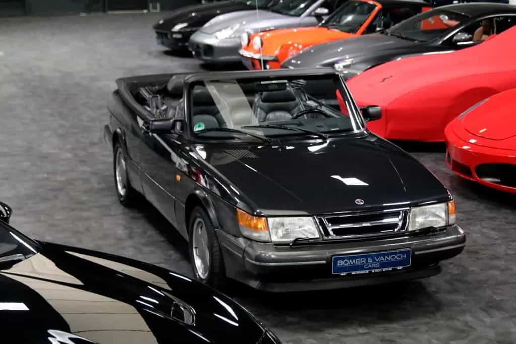 Saab 900 S 16 V T Cabrio Leder BRD  Sammler 07/1993-photo-35