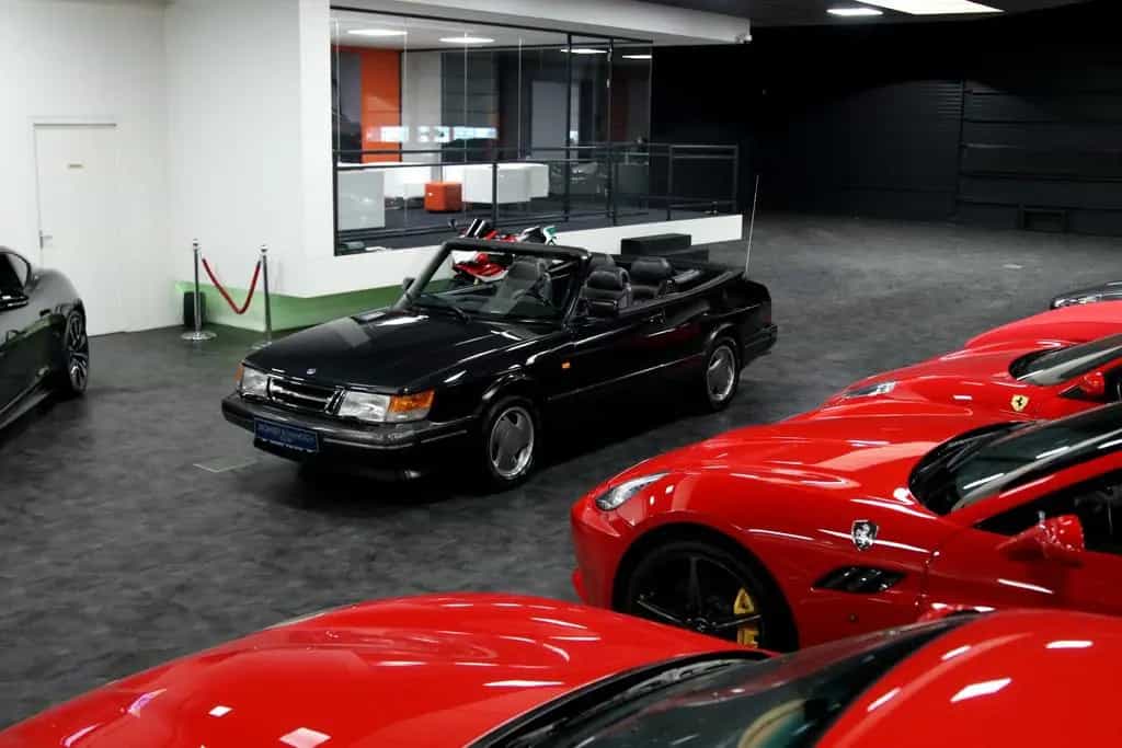 Saab 900 S 16 V T Cabrio Leder BRD  Sammler 07/1993-photo-36