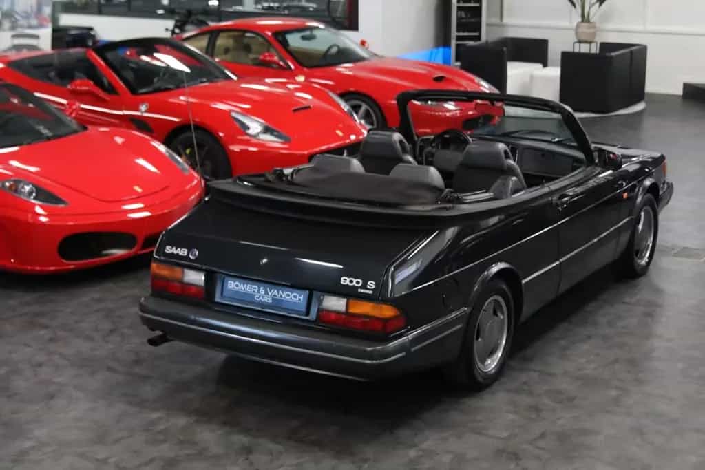 Saab 900 S 16 V T Cabrio Leder BRD  Sammler 07/1993-photo-4