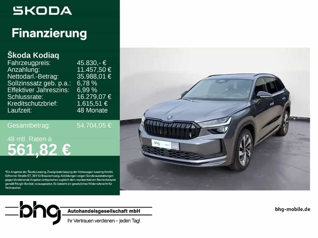 Skoda Kodiaq 2.0 TSI Sportline 09/2025-photo-0