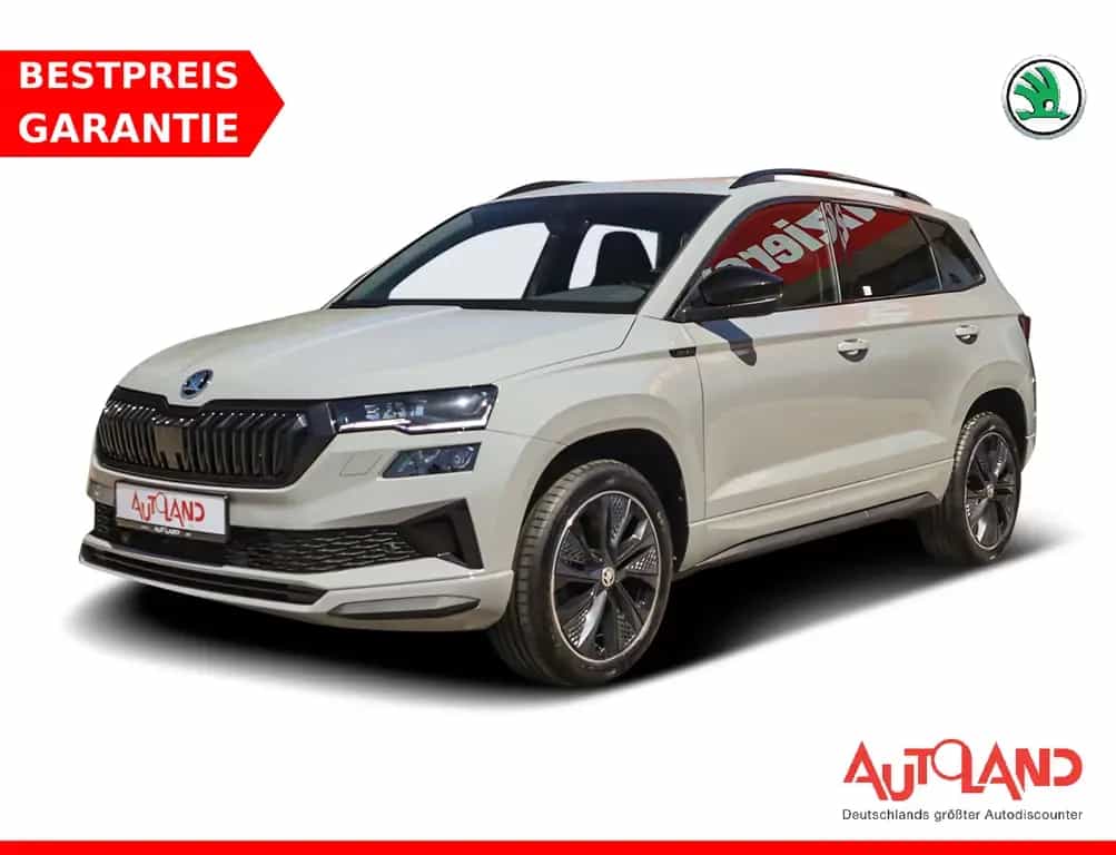 Skoda Karoq 1.5 TSI Sportline DSG LED Navi ACC Kamera 08/2024-photo-0