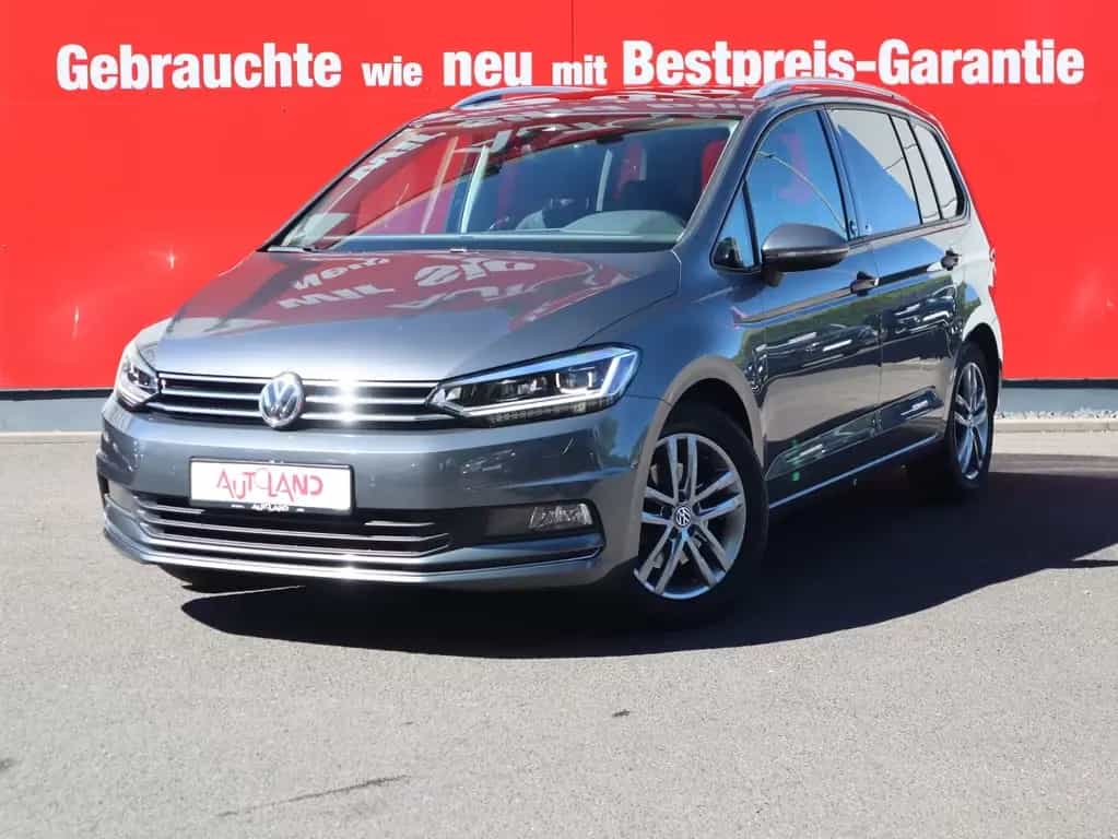 Volkswagen Touran 1.4 TSI DSG Sound ACC AHK LED Navi Kamera 11/2017-photo-1