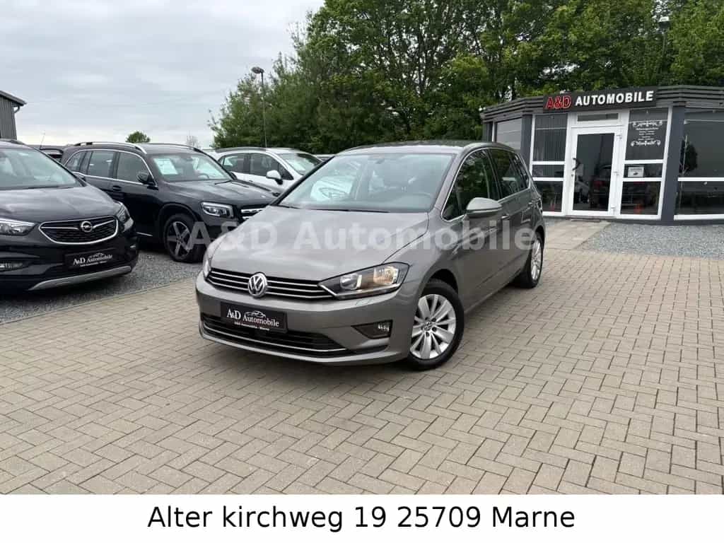 Volkswagen Golf Sportsvan VII Highline KAM.AHK.BT.TÜV NEU 10/2015-photo-0