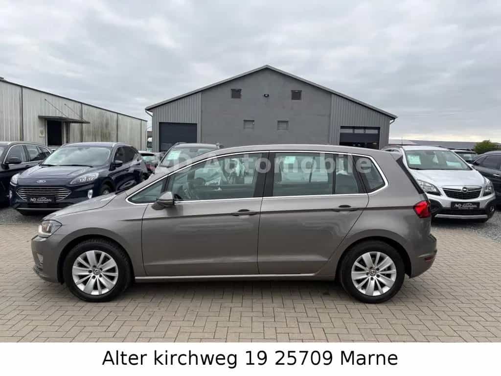 Volkswagen Golf Sportsvan VII Highline KAM.AHK.BT.TÜV NEU 10/2015-photo-7