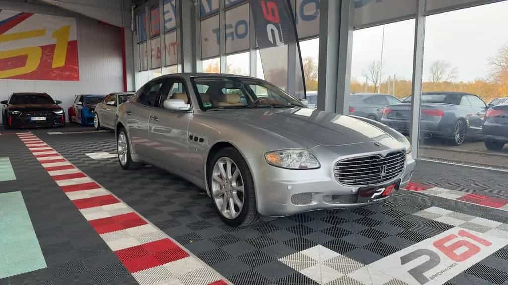 Maserati Quattroporte /Leder/TÜV /Tempomat/Sitzheizung 12/2005-photo-0