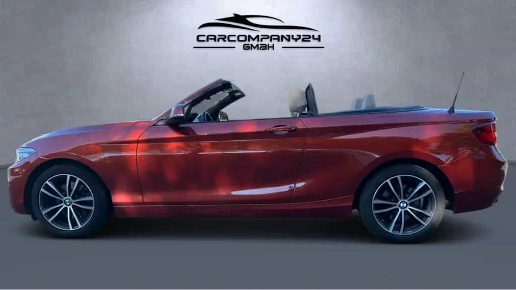 BMW 220 i Cabrio Sport Line Aut,Leder,Navi,LCI,LED,SH 06/2021-photo-1