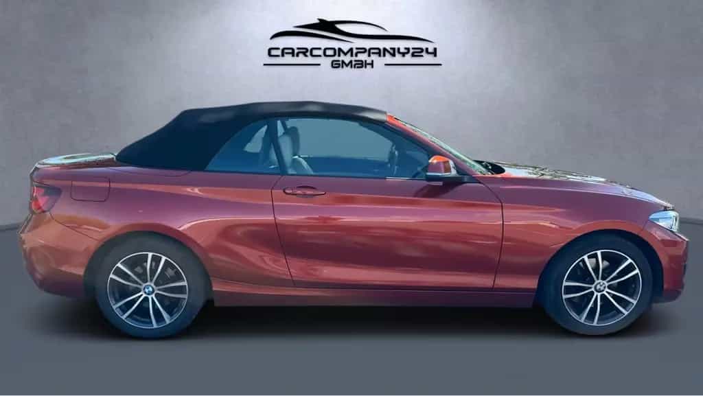 BMW 220 i Cabrio Sport Line Aut,Leder,Navi,LCI,LED,SH 06/2021-photo-12
