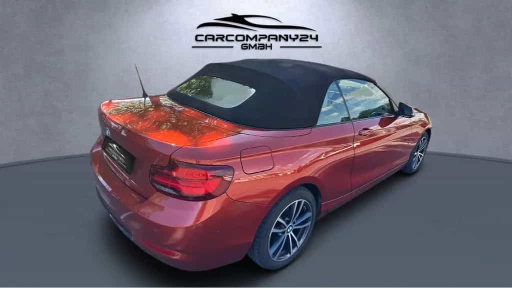 BMW 220 i Cabrio Sport Line Aut,Leder,Navi,LCI,LED,SH 06/2021-photo-14
