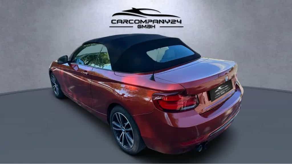 BMW 220 i Cabrio Sport Line Aut,Leder,Navi,LCI,LED,SH 06/2021-photo-17