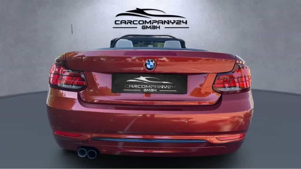 BMW 220 i Cabrio Sport Line Aut,Leder,Navi,LCI,LED,SH 06/2021-photo-4