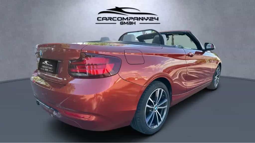 BMW 220 i Cabrio Sport Line Aut,Leder,Navi,LCI,LED,SH 06/2021-photo-5