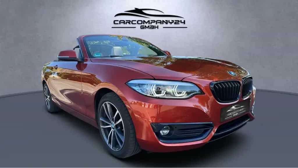 BMW 220 i Cabrio Sport Line Aut,Leder,Navi,LCI,LED,SH 06/2021-photo-8