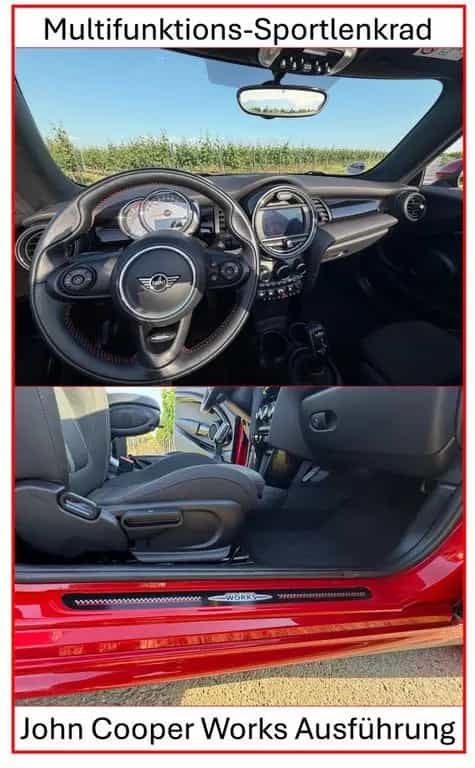 MINI Cooper Cabrio Cabrio JCW, Automatik, LED, CarPlay, Kamera 02/2019-photo-6