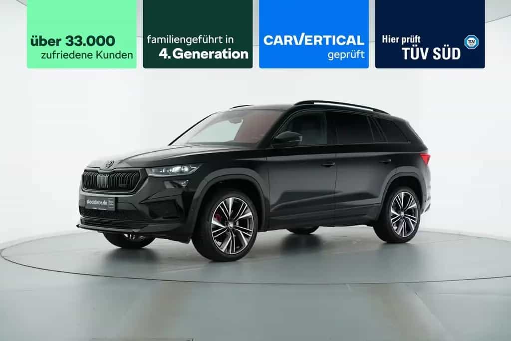 Skoda Kodiaq RS 2.0TSI DSG 4X4 STANDHEIZUNG+MATRIX-LED 04/2024-photo-0
