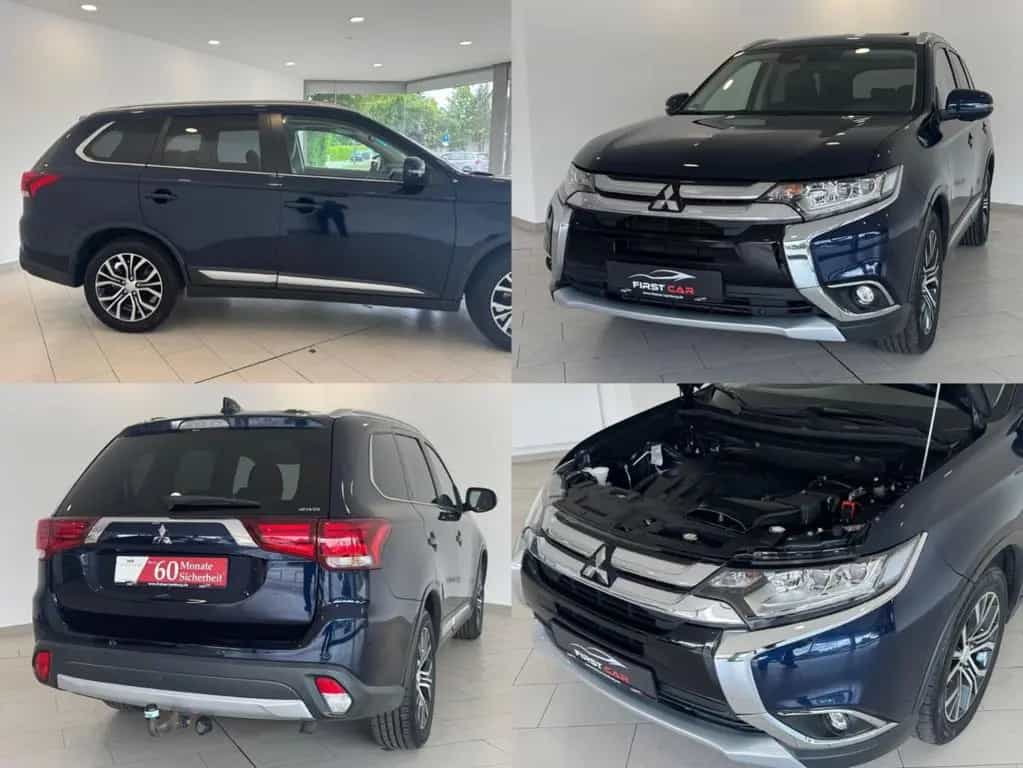 Mitsubishi Outlander 2.2 DI-D 4WD Top 7-Sitze|360|AHK|1HAND 04/2017-photo-13
