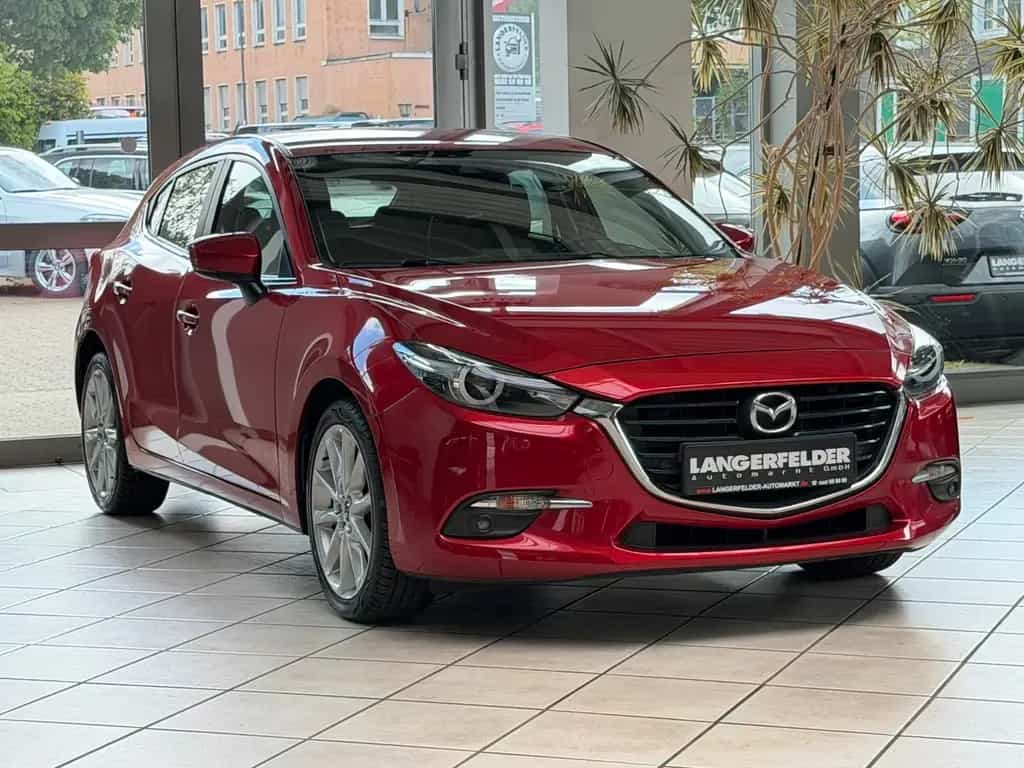 Mazda 3 Sportsline Automatik NAVI*S+LHZ*RFK*HUD*LED* 01/2018-photo-0