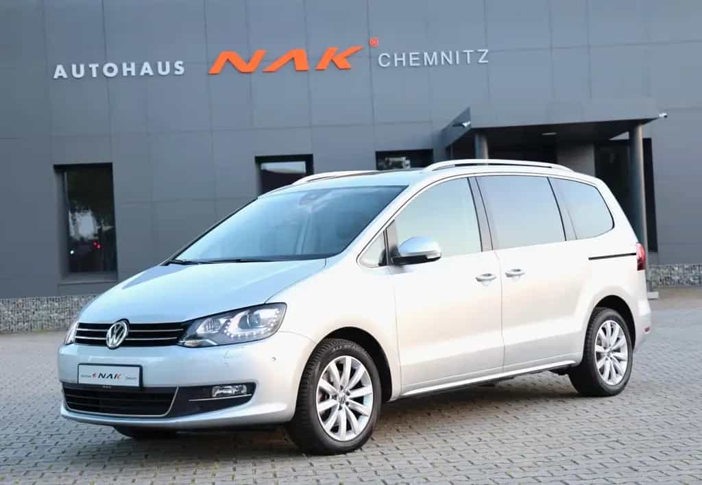 Volkswagen Sharan Highline Pano E-Türen Dynaudio AHK 7-Sitz 04/2021-photo-0