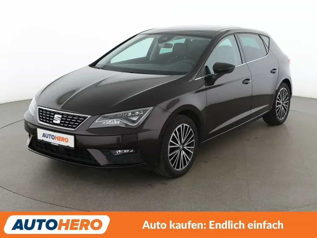 Seat Leon 1.4 TSI ACT Xcellence Aut*NAVI*LED*TEMPO* 09/2017-photo-0