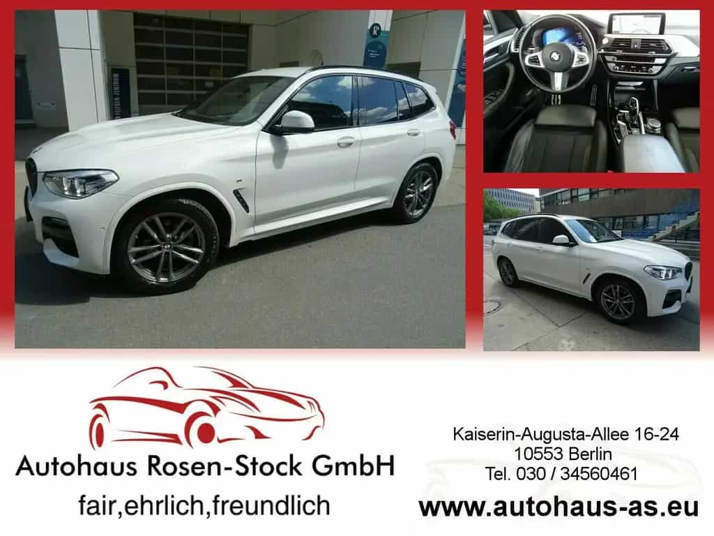 BMW X3 20 d xDrive M-Sport SAG,AHK,Leder,ACC 02/2021-photo-0