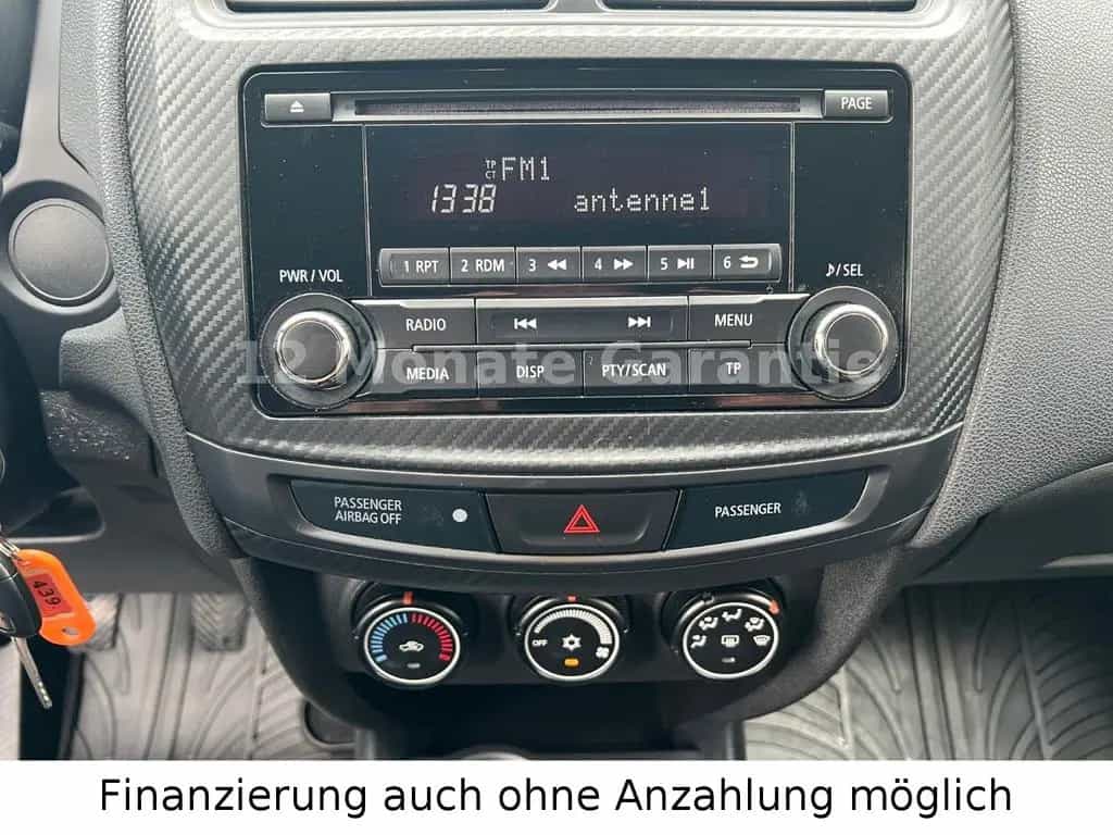 Mitsubishi ASX Basis 2WD Modellpflege 1 Hand Top Zustand 09/2016-photo-16