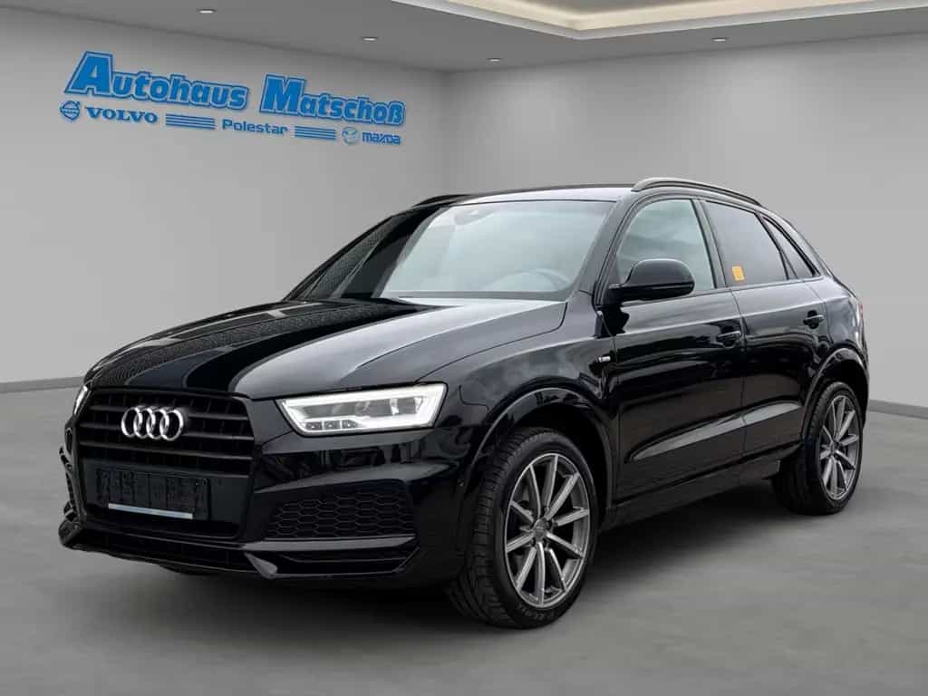 Audi Q3 S-line design Sportpaket AHK-klappbar Leder S 07/2018-photo-0
