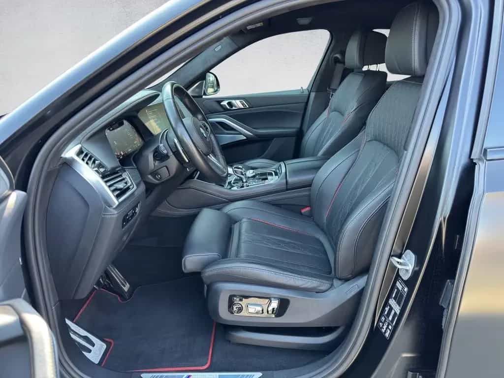 BMW X6 M50i Black Vermilion FrozenBlack Laser B&W 06/2022-photo-10