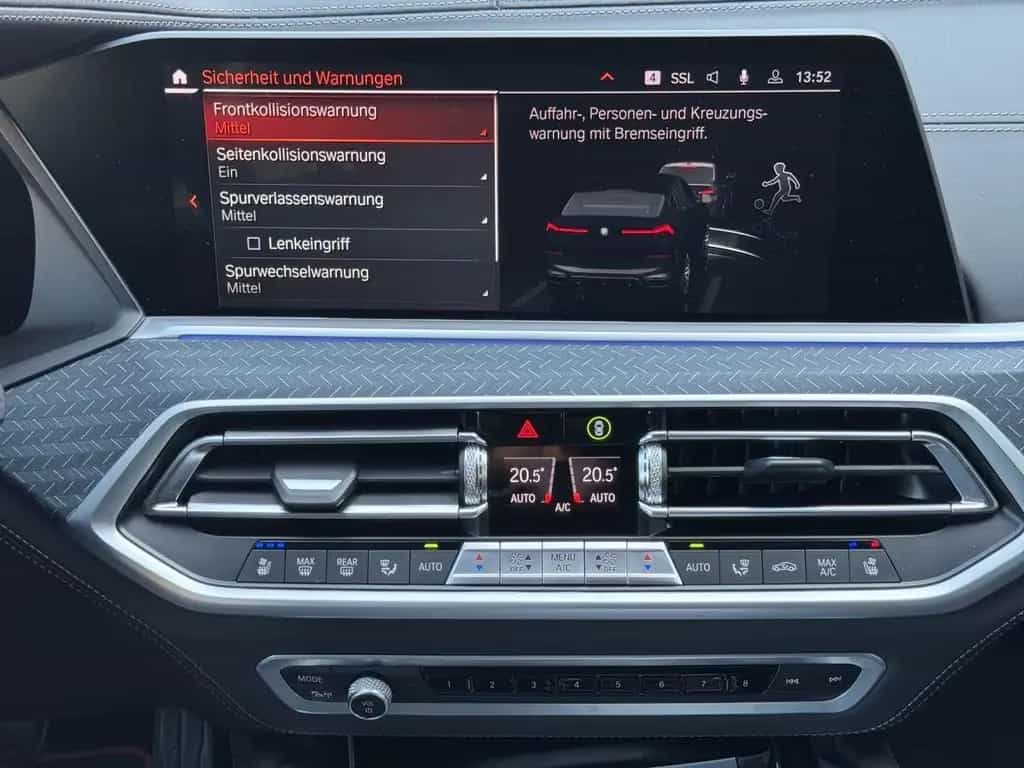 BMW X6 M50i Black Vermilion FrozenBlack Laser B&W 06/2022-photo-23