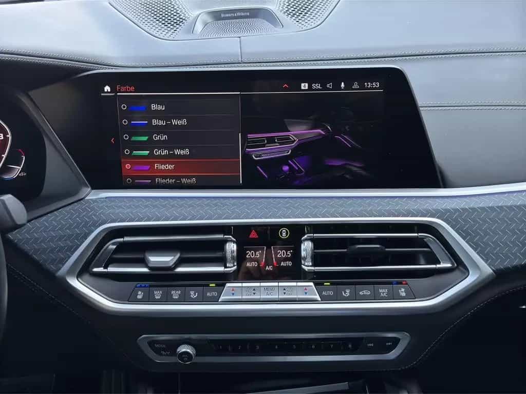 BMW X6 M50i Black Vermilion FrozenBlack Laser B&W 06/2022-photo-24