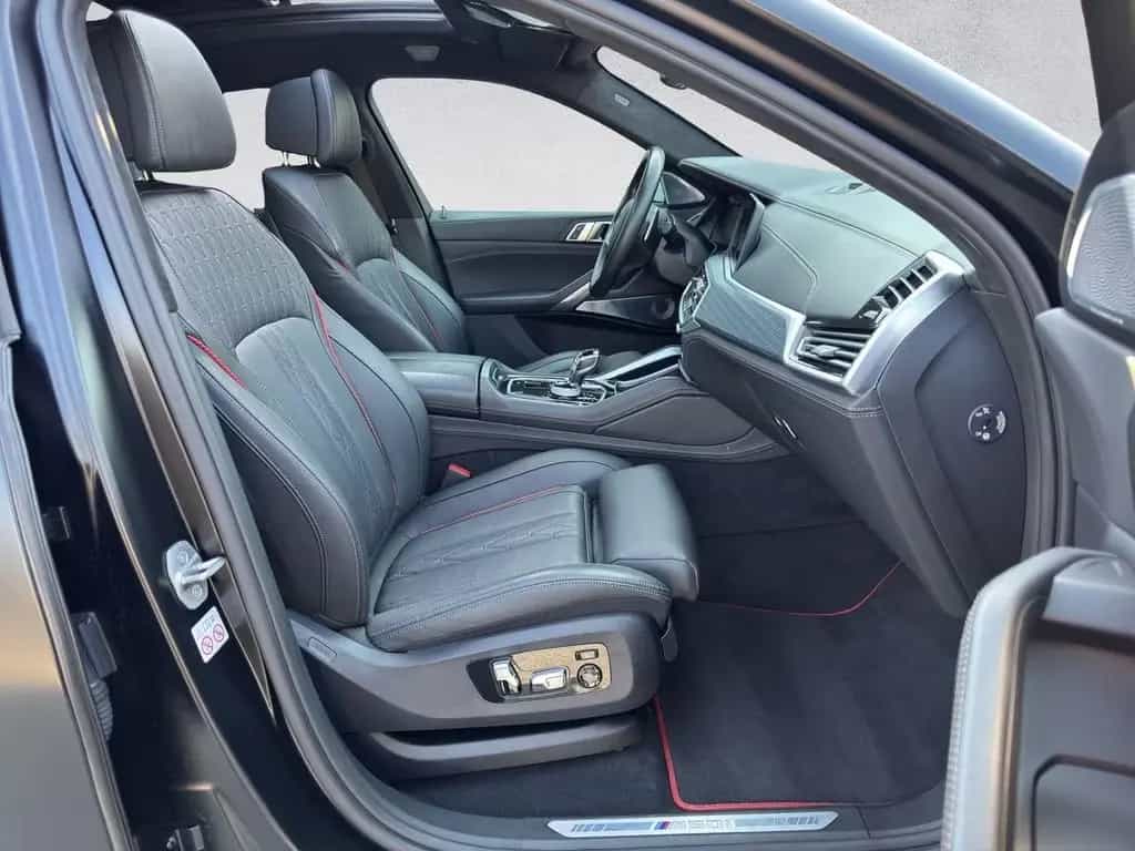 BMW X6 M50i Black Vermilion FrozenBlack Laser B&W 06/2022-photo-30