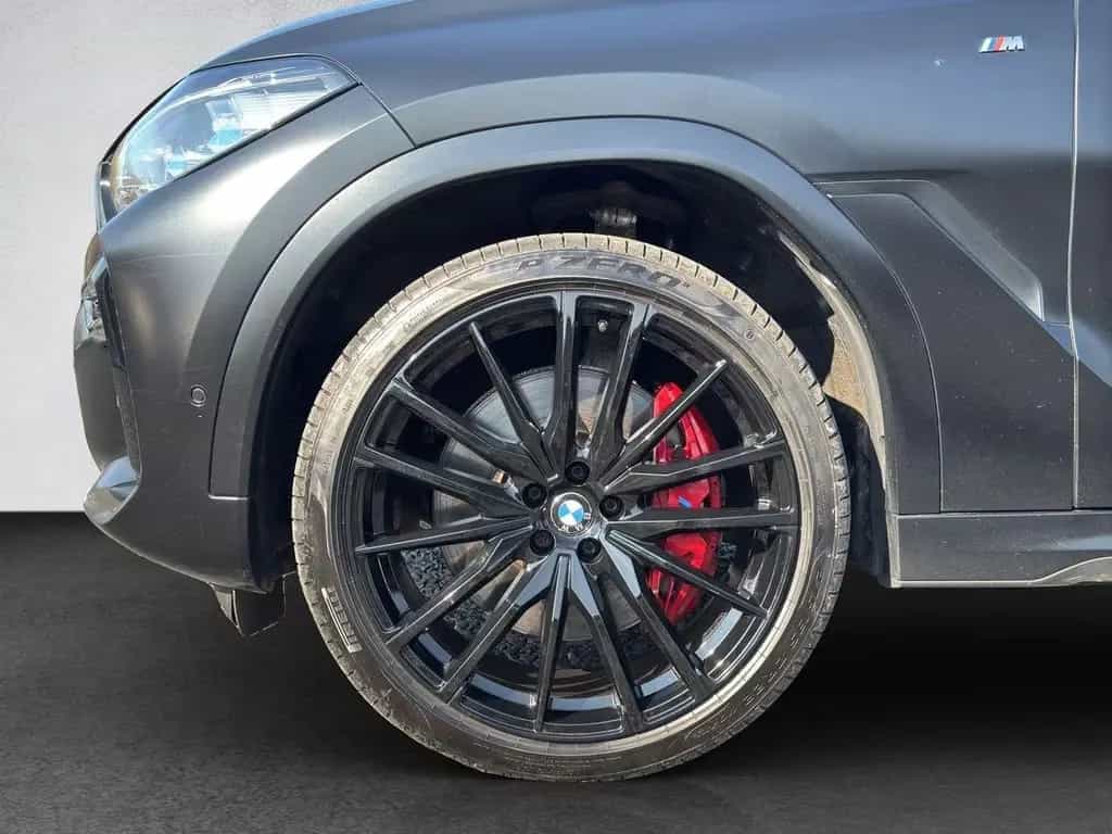 BMW X6 M50i Black Vermilion FrozenBlack Laser B&W 06/2022-photo-43