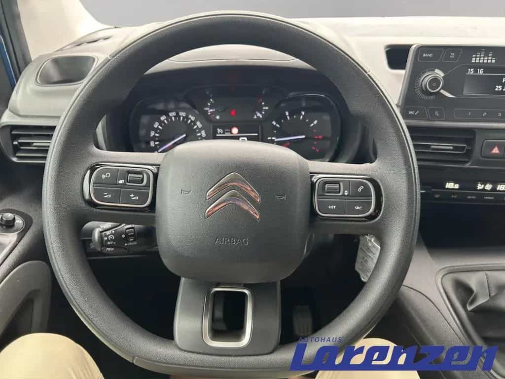 Citroën Berlingo Live M BlueHDi 100 1.5 AHK Mehrzonenkli 11/2019-photo-12