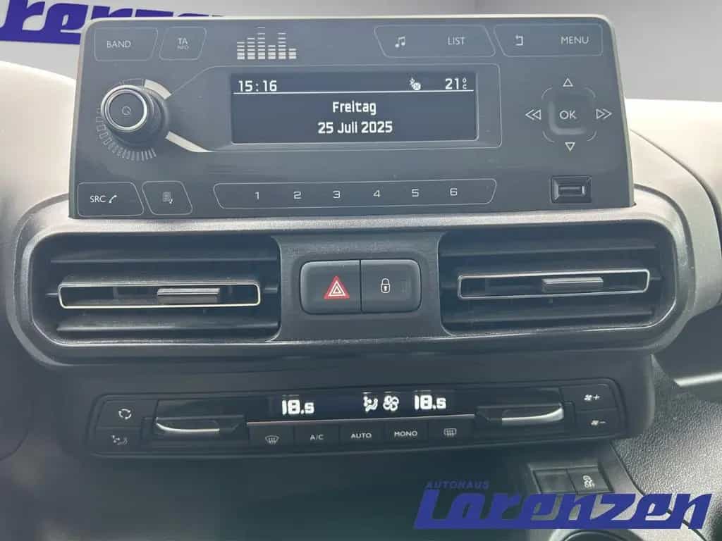 Citroën Berlingo Live M BlueHDi 100 1.5 AHK Mehrzonenkli 11/2019-photo-14