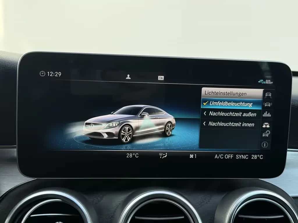 Mercedes-Benz C 200 d Coupe AMG Line | DigitalTacho | LED 08/2018-photo-20