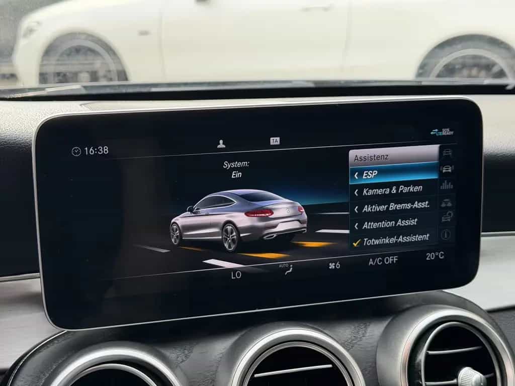 Mercedes-Benz C 200 d Coupe AMG Line | DigitalTacho | LED 08/2018-photo-26